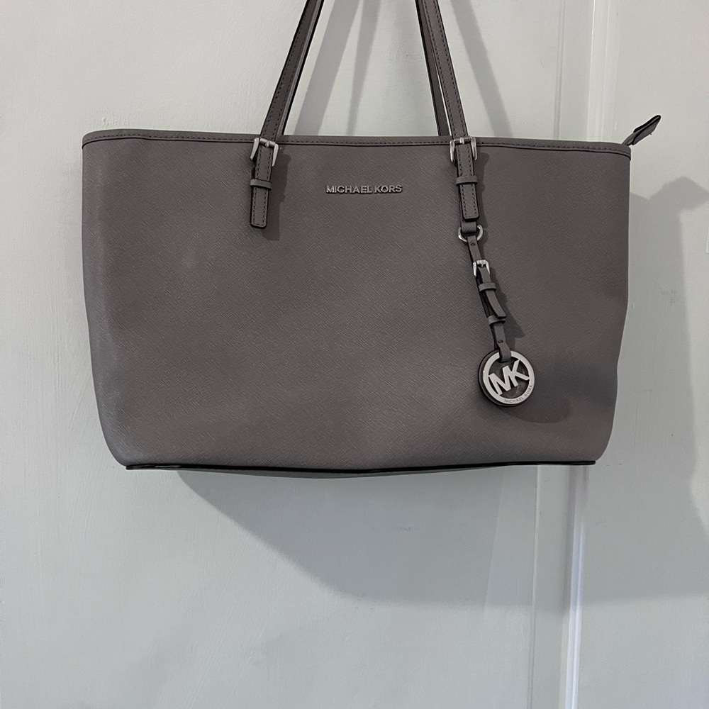 Michael Kors Charcoal Tote Bag